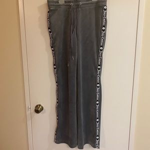 NWOT Juicy Couture Soft Velour Grey Tracksuit Pants